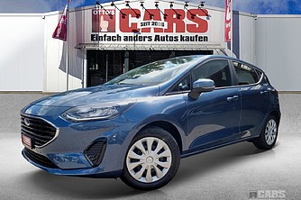 FORD, Fiesta 1.0 EcoB Cool + Connect, Chrome Blue met., Limousine, Manuell 6-Gang, 100 PS