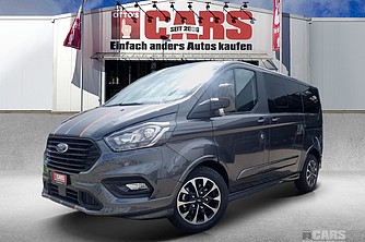 FORD, Tourneo Custom 320 L1 2.0 TDCi Sport, Magnetic Grau met., Grossraum/Van, Automat 6-Gang, 170 PS