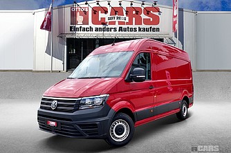 VW, Crafter 35 Kastenwagen RS 3640mm 2.0 TDI, Paprikarot, Grossraum/Van, Automat 8-Gang, 140 PS