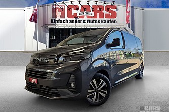PEUGEOT, Traveller Standard 2.0 BlueHDi Business VIP, Grau Platinium met., Grossraum/Van, Automat 8-Gang, 180 PS