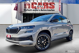 SKODA, Karoq 1.5 TSI ACT SportLine DSG, Steel Grau, Geländewagen/SUV, Mech.-Aut. 7-Gang, 150 PS