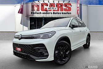 VW, Tiguan NEW 2.0 TDI SCR R-Line DSG 4motion, Oryxwhite met., Geländewagen/SUV, Mech.-Aut. 7-Gang, 193 PS