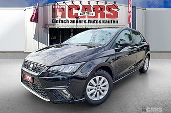 SEAT, Ibiza 1.0 TSI Style, Midnight Black met., Limousine, Manuell 6-Gang, 115 PS