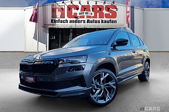 SKODA, Karoq 1.5 TSI SportLine DSG, Graphite Grau met., Geländewagen/SUV, Mech.-Aut. 7-Gang, 150 PS