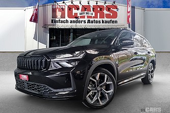 SKODA, Kodiaq NEW 2.0 TSI SportLine 4x4 DSG, Magic Schwarz met., Geländewagen/SUV, Mech.-Aut. 7-Gang, 204 PS