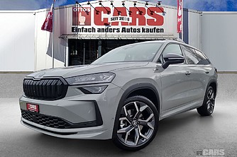SKODA, Kodiaq NEW 2.0 TSI SportLine 4x4 DSG, Steel Grau, Geländewagen/SUV, Mech.-Aut. 7-Gang, 204 PS
