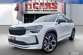 SKODA, Kodiaq NEW 2.0 TSI SportLine 4x4 DSG, Moon Weiss met., Geländewagen/SUV, Mech.-Aut. 7-Gang, 204 PS