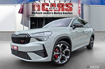 SKODA, Kodiaq NEW 2.0 TSI RS 4x4 DSG, Steel Grau, Geländewagen/SUV, Mech.-Aut. 7-Gang, 265 PS