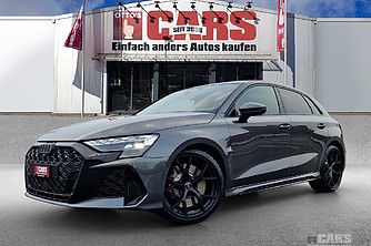 AUDI, RS3 Sportback 2.5 TFSI quattro S-Tronic, Daytonagrau met., Limousine, Mech.-Aut. 7-Gang, 400 PS